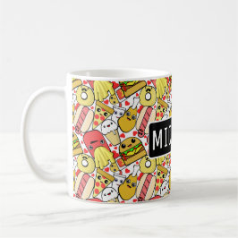 Personalisiert Kawaii Food Kaffeetasse