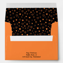 Personalisiert Kawaii Niedlich Black Hearts Snail