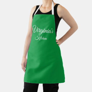 Personalisiert Kelly Green Schürze