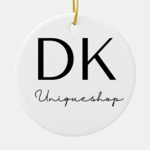 Personalisiert Keramik Ornament