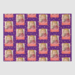 Personalisiert Kid Foto Happy Birthday Gold Crown Seidenpapier<br><div class="desc">Verwöhnen Sie Ihre Geschenke in einem königlichen lila Tissue Papier, das einen eleganten Hintergrund goldglänzender Sterne bietet. Dieses helle Design mit einem Foto Ihrer jungen Geburtstagsfrau, komplett mit einer schönen Goldprinzessin-Krone. Fügen Sie eine besondere Touch mit einem personalisierten Gruß hinzu, wie zum Beispiel "Glücklicher Geburtstag, [Kindername]!" Dieses Taschentuch ist perfekt...</div>