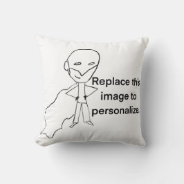 Personalisiert Kids Art Family Friends Foto Kissen