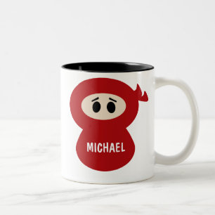 Personalisiert Kids Ninja Tasse