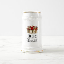Personalisiert King Beer Stein