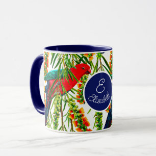 Personalisiert King Parrot Pattern Tasse