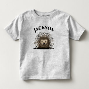 Personalisiert KiniArt Porcupine Kleinkind T-shirt