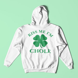 Personalisiert Kiss Me St. Patrick's Day Hoodie