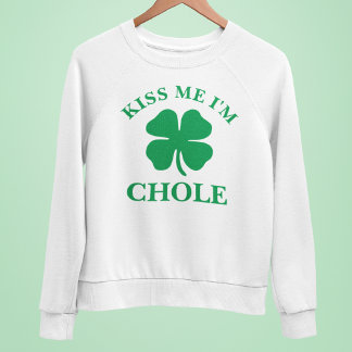 Personalisiert Kiss Me St. Patrick's Day Sweatshirt