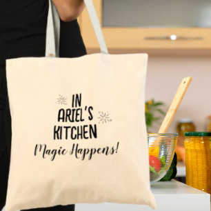 Personalisiert Kitchen Magic Koch Koch Feinschmeck Tragetasche