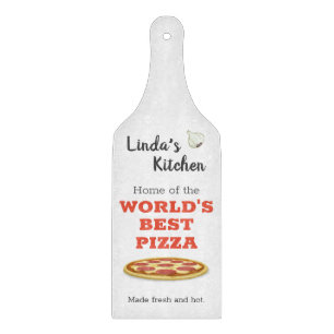 Personalisiert Kitchen "World's Best Pizza" Schneidebrett