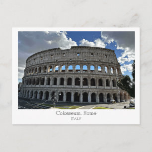 Personalisiert, Kolosseum, Rom, Italien Postkarte