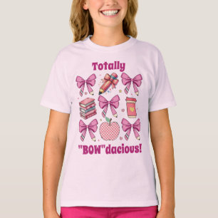 Personalisiert, komplett "Bowdacious" Coquette-Sti T-Shirt