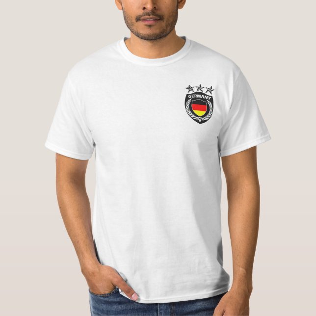 Personalisiert & kundenspezifisch Deutschland Spor T-Shirt (Vorderseite)