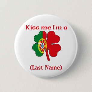 Personalisiert küssen Sie mich, den ich Button