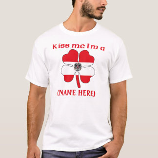 Personalisiert küssen Sie mich, den ich ein T-Shirt