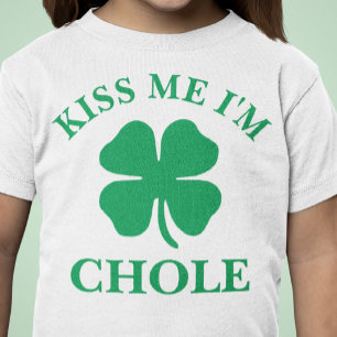 Personalisiert küssen Sie mich St Patrick Tag T-Shirt