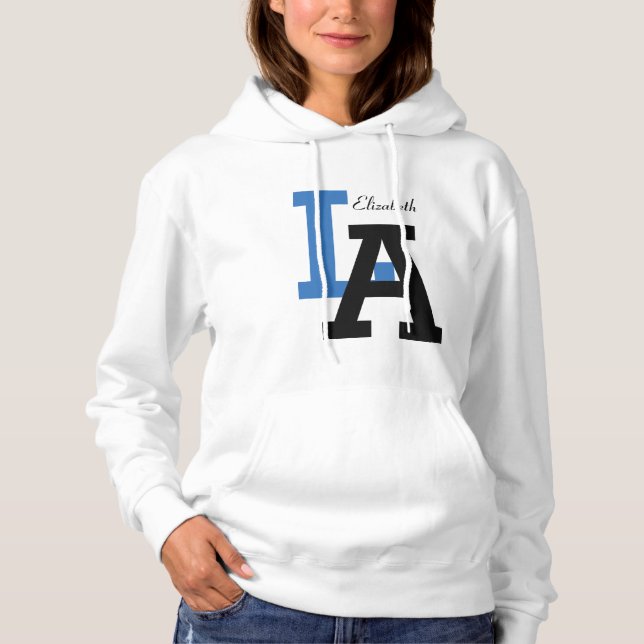 PERSONALISIERT LA HOODIE (Vorderseite)