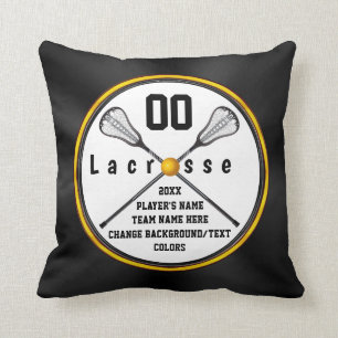Personalisiert, LaCrosse-Geschenke für Senioren, Kissen