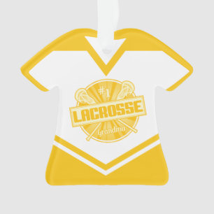 Personalisiert Lacrosse Jersey Grandma LAX Ornament