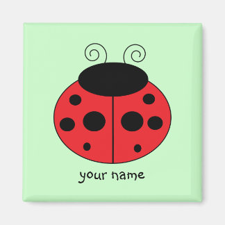 Personalisiert Ladybug Magnet