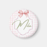 Personalisiert Lainey Baby Girl Kinderzimmer Bow&G