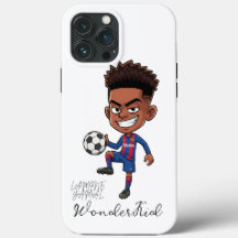Personalisiert LamineYamal Cartoon iPhone 13 Pro M