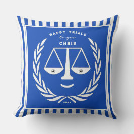 Personalisiert Law School Grad Geschenk Kissen