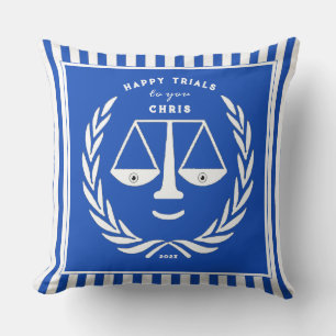 Personalisiert Law School Grad Geschenk Kissen