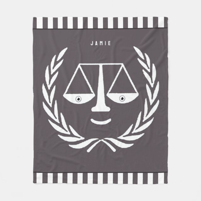 Personalisiert Lawyer Fleece Blanket (Vorderseite)