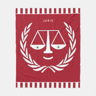 Personalisiert Lawyer Fleece Blanket