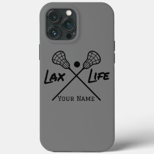 Personalisiert LAX (Lacrosse) Life iPhone Case