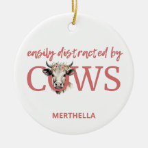 Personalisiert, LEICHT ABGEBAUT VON KÜHEN Vintag