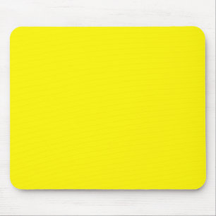 Personalisiert Lemon Gelber Single farbig Mousepad