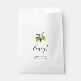 Personalisiert Lemon Tropical Geschenktütchen