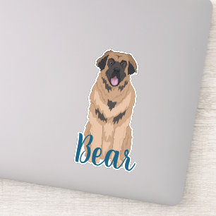 Personalisiert Leonberger Sticker