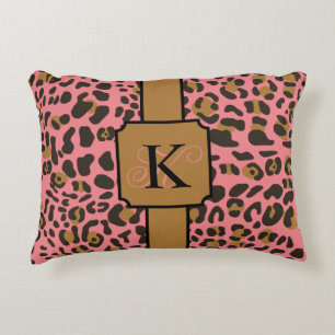Personalisiert Leopard Jaguar Animal Print Muster Dekokissen