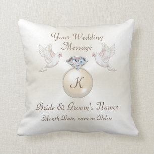 Personalisiert, Liebesgeschenke, Hochzeit Kissen