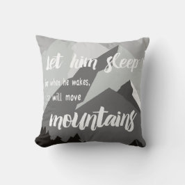 Personalisiert Ließ ihn schlafen, wenn er Wecke Kissen