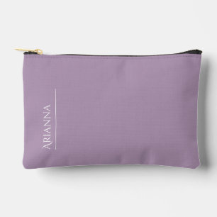 Personalisiert lila zubehörtasche