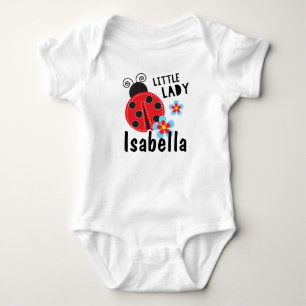 Personalisiert Little Lady Lady Bug Baby Strampler