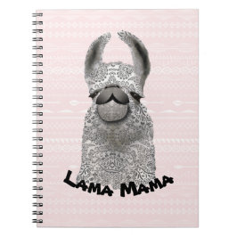 Personalisiert Llama Mama Notizblock