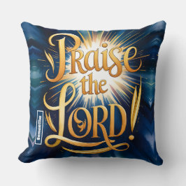 Personalisiert Lob Der Herr Vintag Christlich Kissen