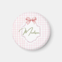 Personalisiert Madison Baby Girl Kinderzimmer Bow&