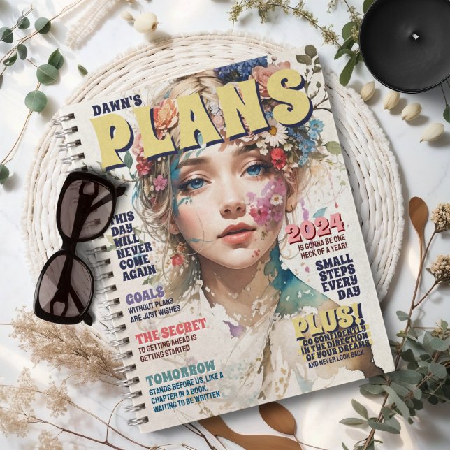 Personalisiert Magazine Cover Goals Quotes Planet Planer (Von Creator hochgeladen)