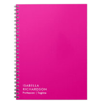 Personalisiert Magenta Minimalistisch