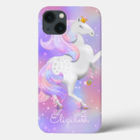 Personalisiert Magisch rosa Einhorn Case-Mate iPho