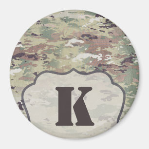 Personalisiert Magnet Army OCP Camouflage Uniform