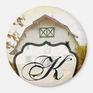 Personalisiert Magnet Sonnenuntergang Land Rustika