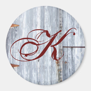 Personalisiert Magnet Weißwaschholz Barntür Couch