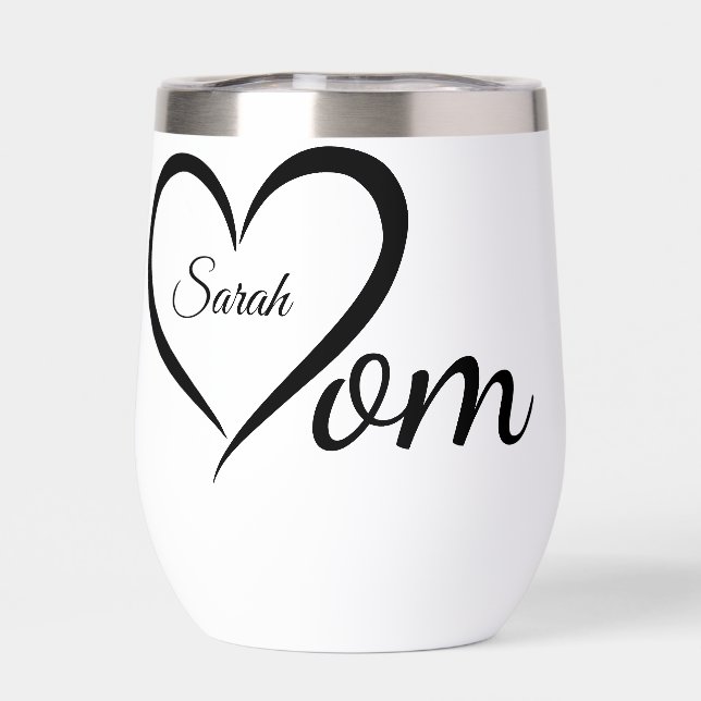 Personalisiert Mama Tasse (Rückseite)